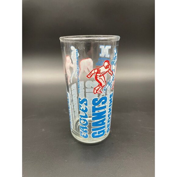 Vintage NFL Football Tumbler Glass 1976 Eastern Division Welch Collector Series - Picture 4 of 10